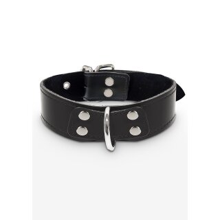 Taboom Halsband mit D-Ring schwarz