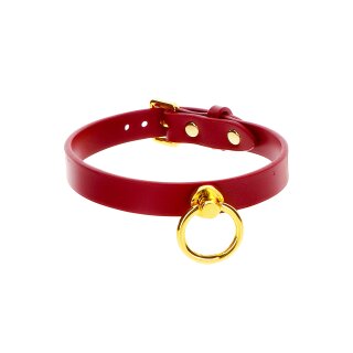 Taboom O-ring collar red, gold