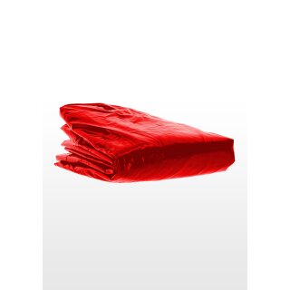 Taboom bed sheet waterproof also for drip candles 200 x 220 cm red