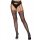 Garter Belt and Stockings Set Black OS
