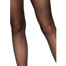Sheer Thigh Highs Black OS