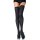 Nylon Thigh Highs Black OS