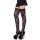 Rose Lace Stockings Black OS