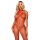 Racer Neck Bodystocking Red OS
