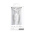 Pillow Talk - Fancy Luxurious Glass Anal Plug with Bonus Bullet - 3 cm