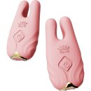 Zalo Nave Wireless Vibrating Nipple Clamps Coral Pink