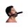 Strict ride me! Mouth gag leather black
