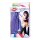 Frisky double penetration ring with clitoris vibration purple