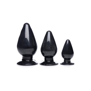Triple Cones - Anal Plug Set - 3 piece
