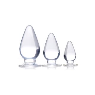 Triple Cones - Anal Plug Set - 3 piece