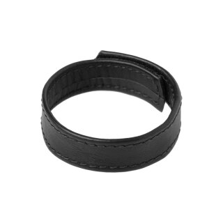 XR Brands Leder Klettverschluss Penis Ring schwarz