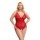 Crotchless Body red XL - 4XL