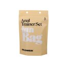 Doc Johnson Anal Plug Training Set different sizes black