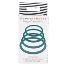 Sportsheets Turquoise O Ring 4 Pack