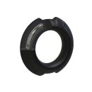 Doc Johnson Flexisteel cock ring with metal core black 3.5 cm