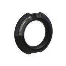 Doc Johnson Flexisteel penis ring with metal core black 4.3 cm