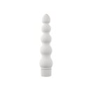 Doc Johnson Ribbed Vibe - 7 white 18 cm