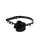 Silicone Black Rose Gag