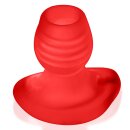 Oxballs - Glowhole-1 Hollow Buttplug with Led Insert Red...