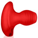 Oxballs - Glowhole-1 Hollow Buttplug with Led Insert Red...