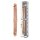 SILEXD Dual Density Silicone Double Dong Dildo S flesh (15")