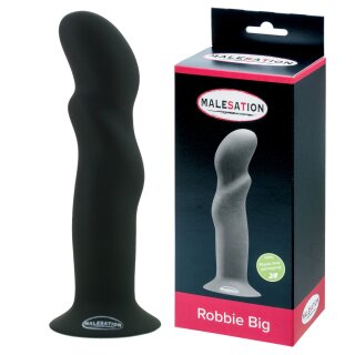 MALESATION Robbie Dildo Large Black - 19,7 cm
