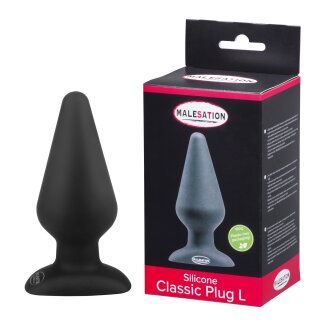 MALESATION Silicone Classic Plug L - 6,0 cm