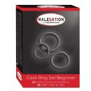 MALESATION Cock Ring Set Beginner (Ø 2,20 cm, 2,70...