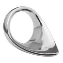MALESATION Metal Teardrop Cock Ring