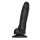 Strap-on-me Sliding Skin Realistic Dildo Black M - 18 cm