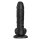 Strap-on-me Sliding Skin Realistic Dildo Black M - 18 cm