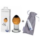 JOYRIDE Premium GlassiX Set 09 transparent, orange 9,5 cm...