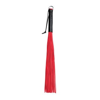 XX-DREAMSTOYS whip with leather handle red