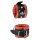 XX-DREAMSTOYS Leather handcuff red black
