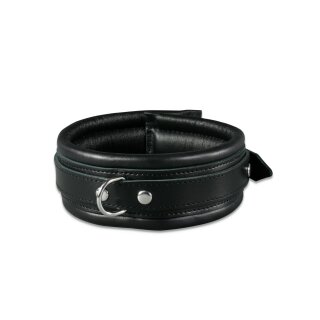 XX-DREAMSTOYS Leder Halsfessel schwarz