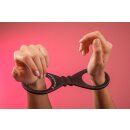 XX-DREAMSTOYS Silikon Handfessel schwarz