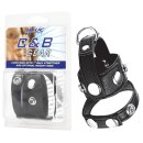 BLUE LINE C&B GEAR Cock Ring With 1 Ball Stretcher...
