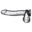 BLUE LINE C&B GEAR Silicone Duo Snap Cock & Ball Ring