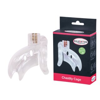 MALESATION Chastity Cage transparent