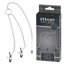 STEAMY SHADES Adjustable Nipple Clamps and Tweezer Clit...