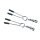 STEAMY SHADES Tweezer Nipple Clamps with Metal Beads