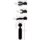 Couples Choice Wand Vibrator with 3 Attachements