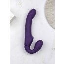 Ai - Dual Vibrating & Air Wave Tickler Strapless Strapon