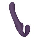 Ai - Dual Vibrating & Air Wave Tickler Strapless Strapon