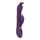 Gada - Vibrating Bunny Ear G-Spot Rabbit with Pulse Wave...