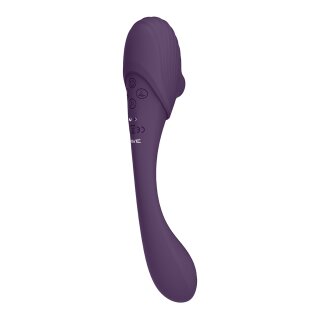Mirai - Double Ended Pulse Wave & Air Wave Bendable Vibrator