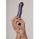 Shots Ouch! Ultra soft silicone G-spot dildo gray 17 cm