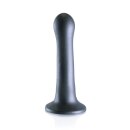 Shots Ouch! Ultra soft silicone G-spot dildo gray 17 cm