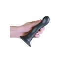 Shots Ouch! Ultra soft silicone G-spot dildo gray 17 cm