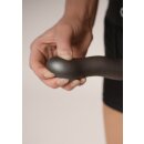 Shots Ouch! Ultra soft silicone G-spot dildo gray 17 cm